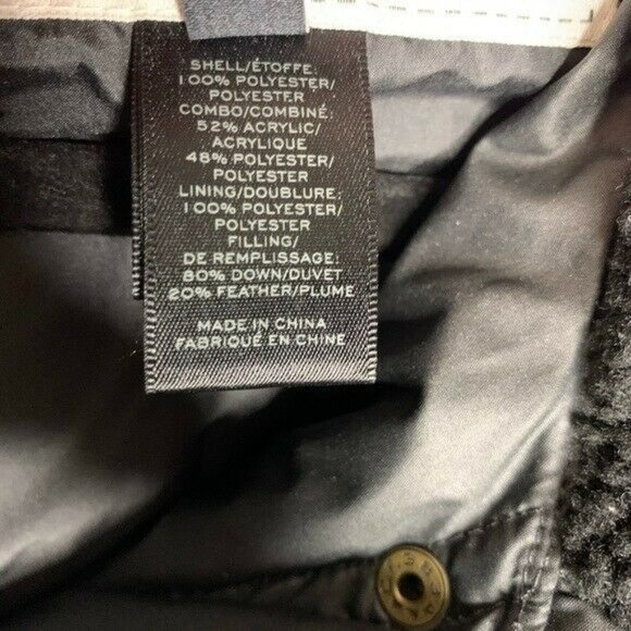 Marc by Marc Jacobs Jacket Size XS Women’s Down Puffer Black Long Sleeve Warm - Picture 4 of 5